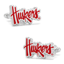 Load image into Gallery viewer, NCAA Nebraska Huskers Cufflinks
