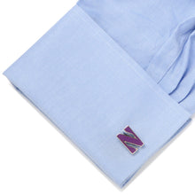 Load image into Gallery viewer, NCAA Northwestern University Cufflinks
