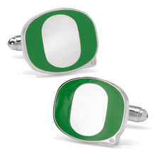 Load image into Gallery viewer, NCAA Oregon Ducks Cufflinks

