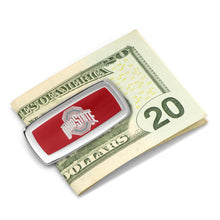 Load image into Gallery viewer, NCAA Ohio State Buckeyes Cushion Money Clip
