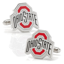 Load image into Gallery viewer, NCAA Ohio State University Buckeyes Cufflinks
