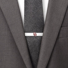 Load image into Gallery viewer, NCAA University of Oklahoma Cufflinks and Tie Bar Gift Set
