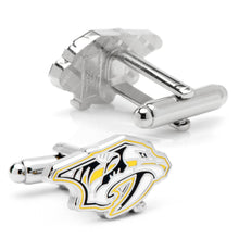 Load image into Gallery viewer, NHL Nashville Predators Cufflinks
