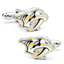 Load image into Gallery viewer, NHL Nashville Predators Cufflinks
