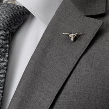 Load image into Gallery viewer, Longhorn Steer Lapel Pin
