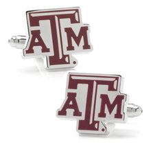 Load image into Gallery viewer, NCAA Texas A&amp;M Aggies Cufflinks and Tie Bar Gift Set
