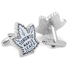 Load image into Gallery viewer, NHL Toronto Maple Leafs Throwback Cufflinks

