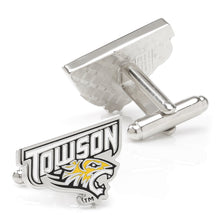 Load image into Gallery viewer, NCAA Towson University Cufflinks
