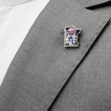 Load image into Gallery viewer, MLB Minnesota Twins Minnie &amp; Paul Lapel Pin
