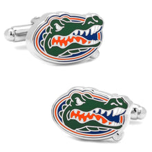 Load image into Gallery viewer, NCAA University of Florida Cufflinks and Tie Bar Gift Set
