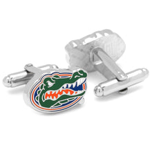Load image into Gallery viewer, NCAA University of Florida Cufflinks and Tie Bar Gift Set
