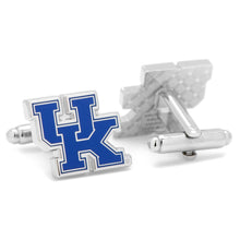 Load image into Gallery viewer, NCAA University of Kentucky Cufflinks and  Tie Bar Gift Set
