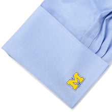 Load image into Gallery viewer, NCAA University of Michigan Wolverines Cufflinks
