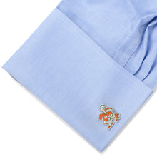 Load image into Gallery viewer, NCAA University of Miami Hurricanes Throwback Cufflinks

