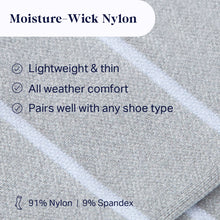 Load image into Gallery viewer, Knee-High Compression Socks – 3 Pack Stripes
