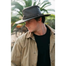 Load image into Gallery viewer, Peter Grimm Hognose - Leather Outback Hat
