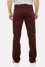 Load image into Gallery viewer, Slade Men&#39;s Wine Relaxed Fit Stretch Pants
