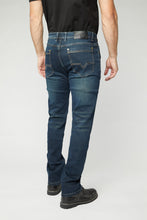 Load image into Gallery viewer, Pax Men&#39;s Dk. Blue Aged Slim Stretch Jeans
