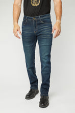 Load image into Gallery viewer, Pax Men&#39;s Dk. Blue Aged Slim Stretch Jeans
