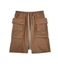 Load image into Gallery viewer, DESERT DROP-CROTCH CARGO SHORTS

