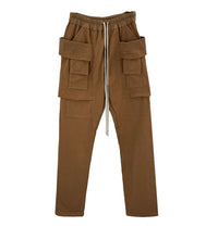 Load image into Gallery viewer, DESERT DROP-CROTCH DRAWSTRING CARGO PANTS
