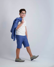 Load image into Gallery viewer, Egyptian Blue Short Dress Pants

