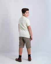 Load image into Gallery viewer, Camel Windowpane Short Dress Pants
