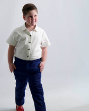 Load image into Gallery viewer, Blue Windowpane Dress Pants
