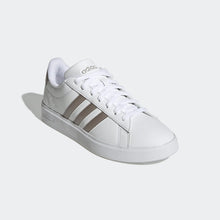 Load image into Gallery viewer, adidas Women's Sneakers 7.5 White/Platin Metallic/Platin Metallic - # GIAA73710001

