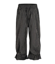 Load image into Gallery viewer, NOIR STRIPED LOUNGE PANTS (UNISEX)
