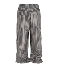 Load image into Gallery viewer, GREY STRIPED LOUNGE PANTS (UNISEX)
