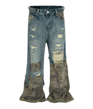 Load image into Gallery viewer, AZUL SCAB CAMO FLARE DENIM
