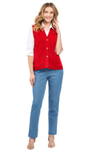 Load image into Gallery viewer, Womens Button Front Cable Knit Cardigan Sweater Vest
