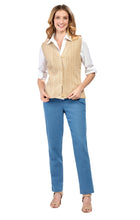 Load image into Gallery viewer, Womens Button Front Cable Knit Cardigan Sweater Vest
