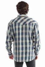 Load image into Gallery viewer, Scully Marbled Plaid - Men's Dress Shirt
