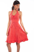 Load image into Gallery viewer, Scully Cantina Halter Top Dress (PSL-053) - Women's Sundress
