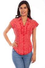 Load image into Gallery viewer, Scully Cantina Short Sleeve Blouse (PSL-066) - Women's Shirt
