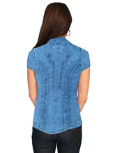 Load image into Gallery viewer, Scully Cantina Short Sleeve Blouse (PSL-066) - Women's Shirt
