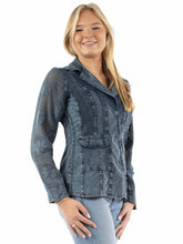 Load image into Gallery viewer, Scully Floral Cotton - Women's Blazer Jacket
