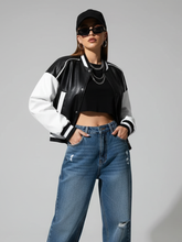 Load image into Gallery viewer, PU Leather Jacket, Lower East Side | Women - BYMANYC ® New York
