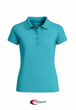 Load image into Gallery viewer, Girls Short Sleeve Pique Polo Shirt - Single

