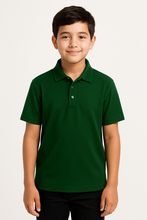 Load image into Gallery viewer, Boys/Unisex Dri Fit Moisture Wicking Polo Shirt - single
