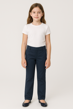 Load image into Gallery viewer, Girls Husky Flat Front Pants - Single
