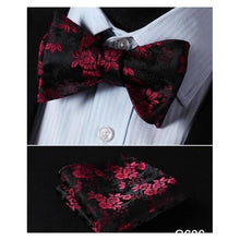 Load image into Gallery viewer, Paisley Bow Ties &amp; Handkerchiefs Collection - Multiple Styles
