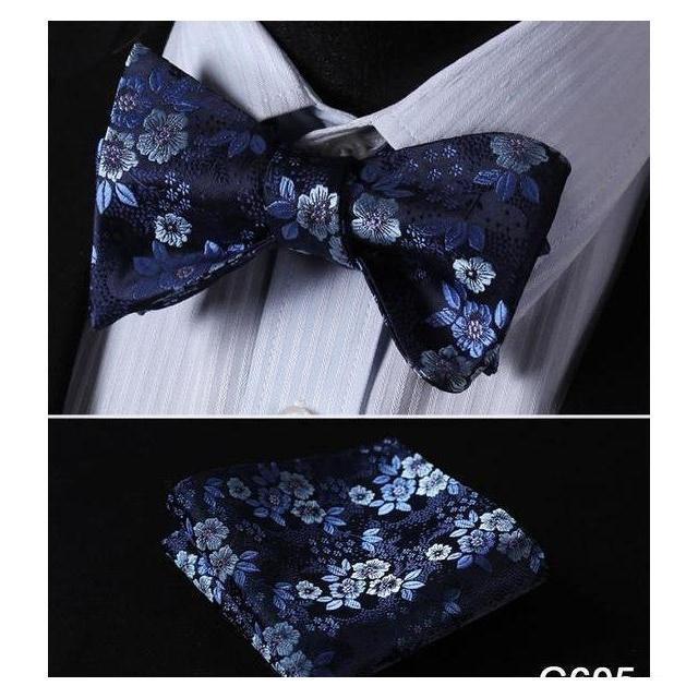 Paisley Bow Ties & Handkerchiefs Collection - Multiple Styles