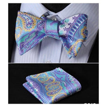 Load image into Gallery viewer, Paisley Bow Ties &amp; Handkerchiefs Collection - Multiple Styles
