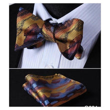 Load image into Gallery viewer, Paisley Bow Ties &amp; Handkerchiefs Collection - Multiple Styles
