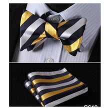 Load image into Gallery viewer, Paisley Bow Ties &amp; Handkerchiefs Collection - Multiple Styles
