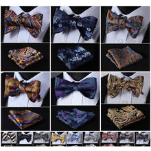 Load image into Gallery viewer, Paisley Bow Ties &amp; Handkerchiefs Collection - Multiple Styles

