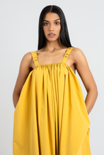 Load image into Gallery viewer, Paola Mustard Maxi Boho Dress
